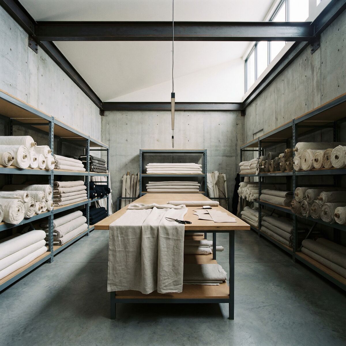 Drapery Society Los Angeles studio — fabrication and design workspace 8