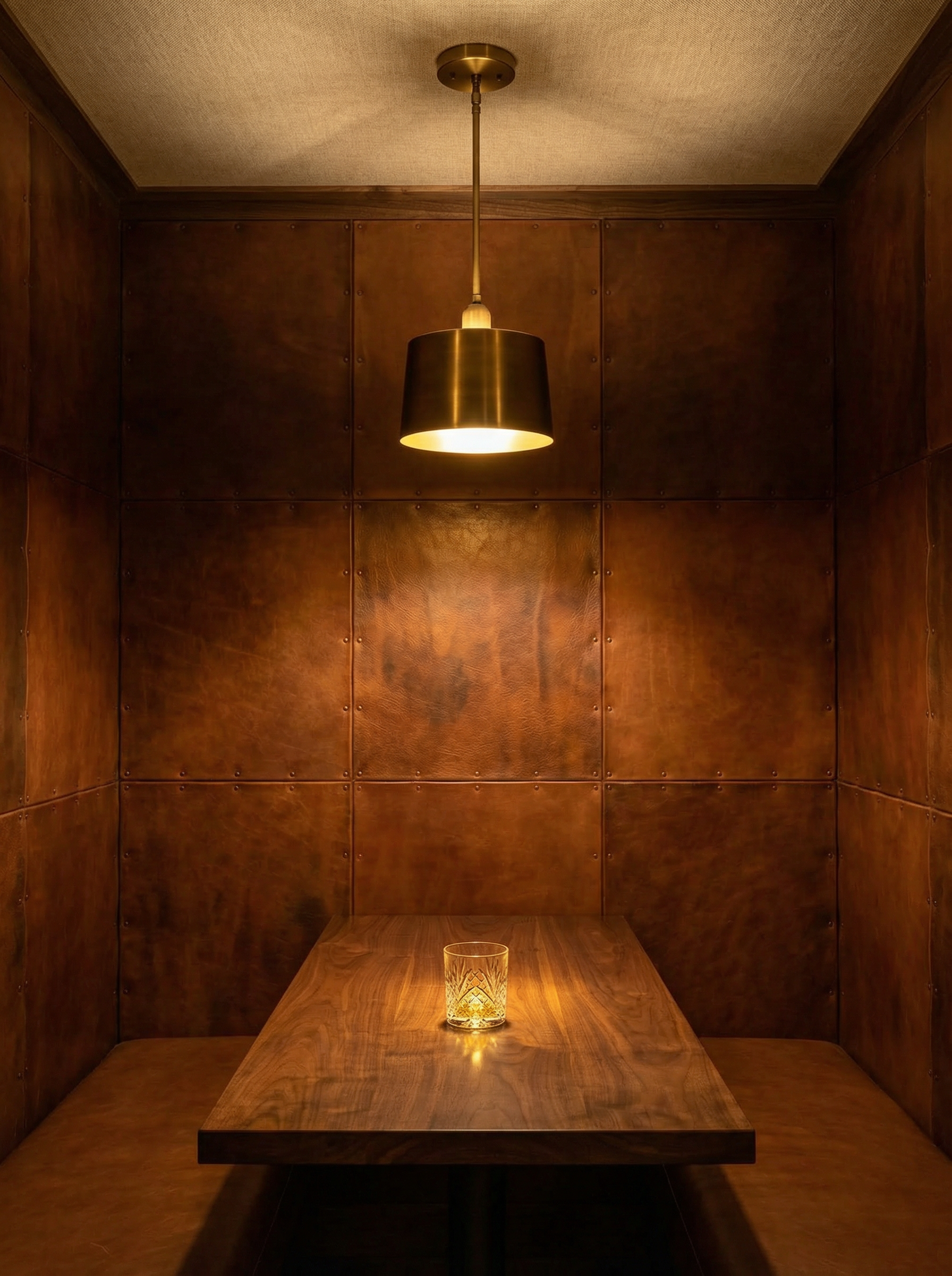 Private Members' Lounge — WeHo — hospitality drapery installation detail 2