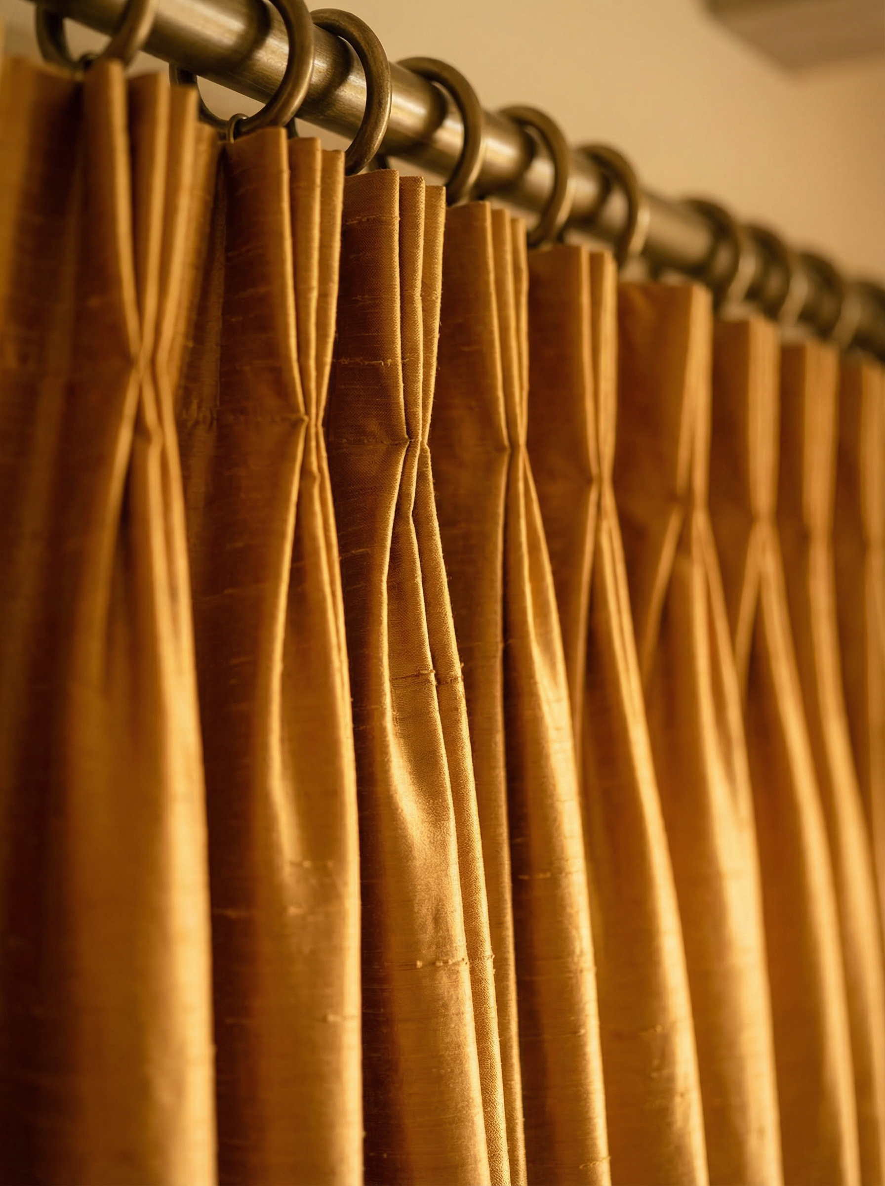 Montecito Estate — residential drapery installation detail 1