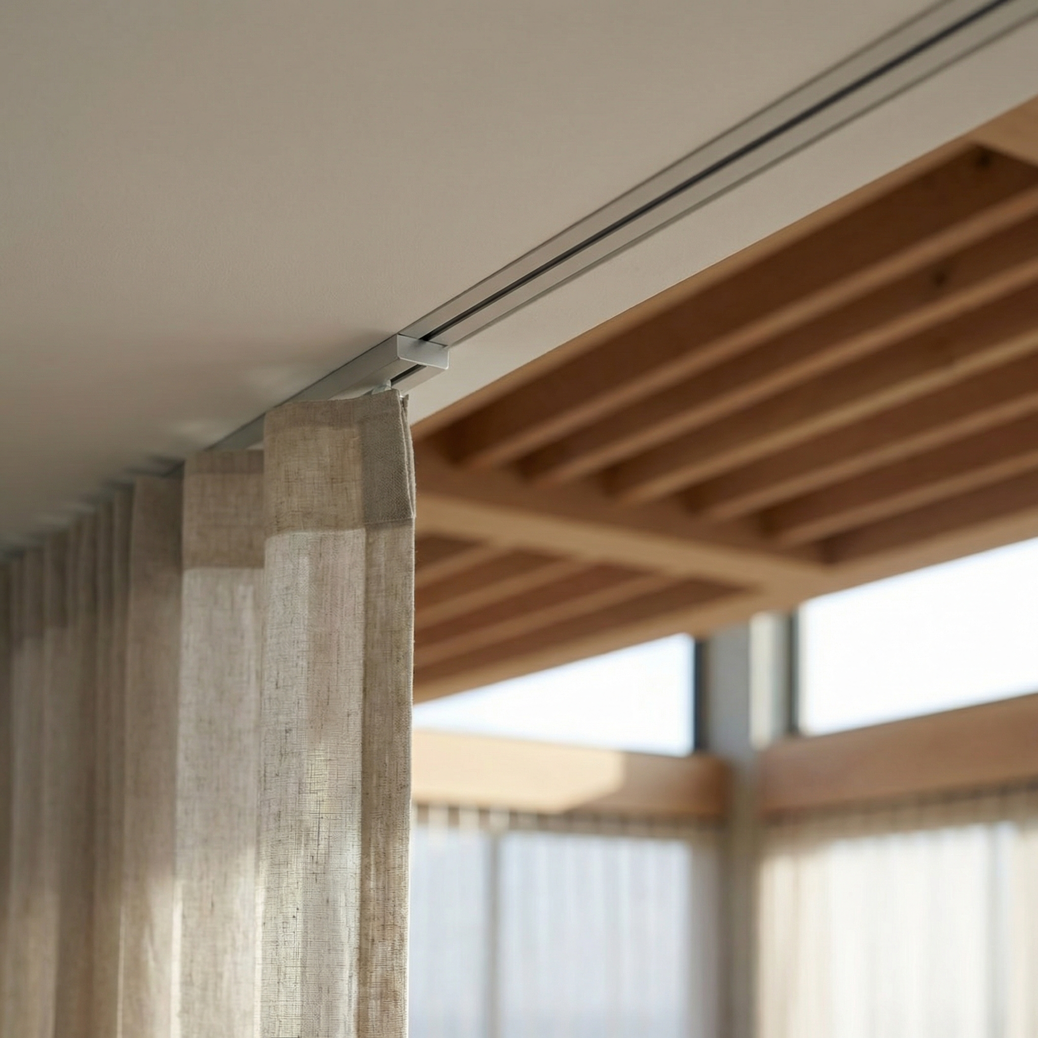 Pacific Palisades Residence — residential drapery installation detail 5