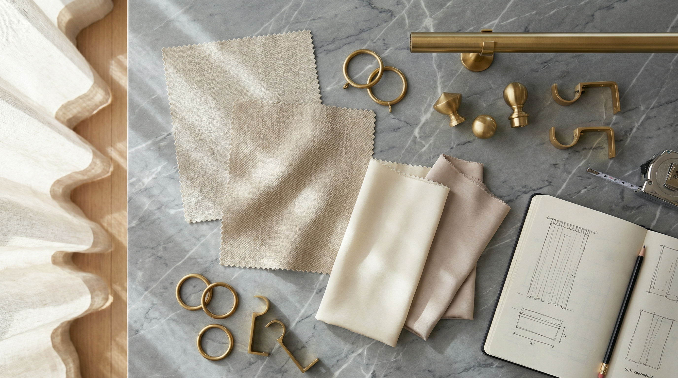 Pacific Palisades Residence — residential drapery installation detail 6